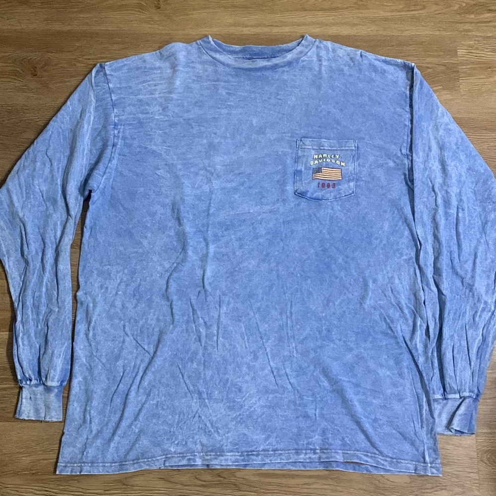 Vintage Harley Davidson men’s XL long sleeve shirt Baton Rouge